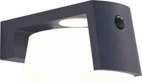 LUTEC 6906001118 MOON Modern Kültéri Fali Lámpa Antracit LED IP44
