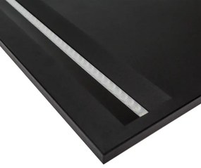 LED Panel ALGINE LED/44W/230V 60x60 cm 4000K UGR<16 fekete