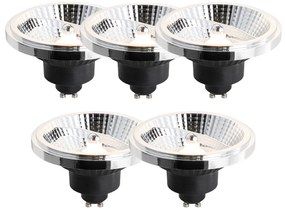 5 darabos GU10 dimmelhető LED izzó készlet 111mm 10.5W 770lm 2700K