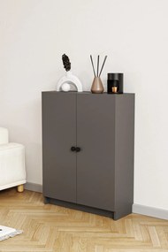 Könyvespolc, antracit, 80 cm – Bili3