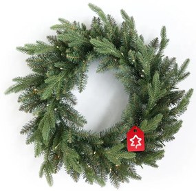Karácsonyi koszorú Classic 50 LED 60 cm