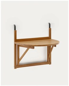 Akácfa függő erkélyasztal 50x70 cm Amarilis – Kave Home