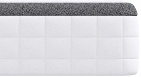 Matrac 2 pcs Fehér és Szürke 60 x 200 cm Bonell Rugó