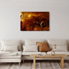 Kép - Bolygók köddel (90x60 cm)