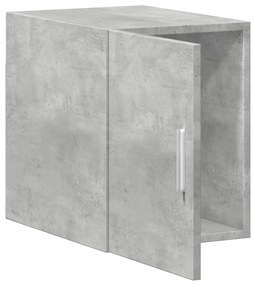 betonszürke szerelt fa faliszekrény 30 x 42,5 x 40 cm