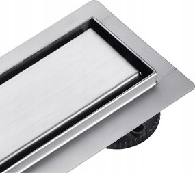 Aquauno 2in1 Lineáris Lefolyó 60 cm Alacsony Szifon 52mm Nagy Áteresztőképesség