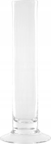 Váza Egy Virághoz keskeny tubus a talpon-20cm
