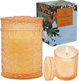 Illatgyertyák Narancs Szójagyertyák Természetes Ajándék