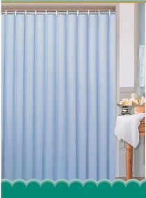 Aqualine zuhanyfüggöny 200x180 cm kék 0201104 M