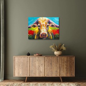 Kép - Festett tehén (70x50 cm)