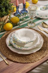 24 részes porcelán étkészlet vintage