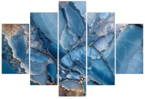 Kép - Kék tagolt márvány (150x105 cm)