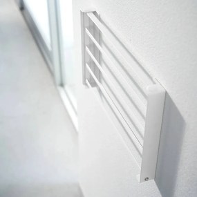 Matt fehér fali acél fürdőszobai polc Tower – YAMAZAKI