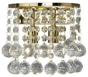 Searchlight - Kristály fali lámpa HANNA 2xG9/33W/230V