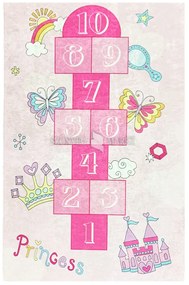 Ugróiskola mintás gyerekszőnyeg 70x140 cm