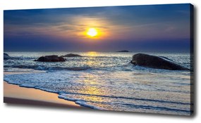 Vászon nyomtatás Sunset tengeren oc-47734929