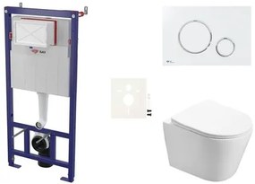 Fali WC szett SAT előtétfalas szereléshez + SAT Infinitio WC SIKOSSIN70K