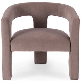 Fotel LILLE Brązowy