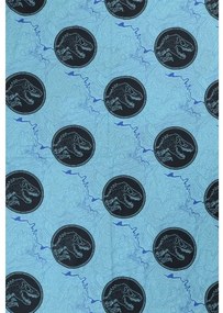 Ragyogó pamut ágyneműhuzat JURASSIC WORLD kék Ágyneműhuzat mérete: 70 x 90 cm | 140 x 200 cm