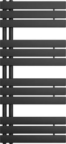Solaro Design törölközőszárító radiátor 1200x500 mm fekete