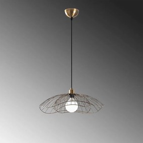 Farac 6381 vintage vas függőlámpa, Ø50 cm
