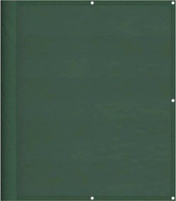 vidaXL sötétzöld 100% oxford poliészter erkélyparaván 120 x 700 cm