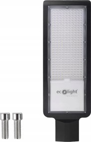 Led utcai lámpa Kültéri Kerti Erős 200W 5000K 18000lm vezetékkel