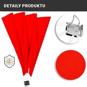 STILISTA Erkély árnyékoló 140 x 140 cm piros