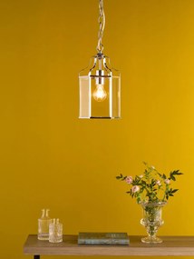 Dar Lighting vintage függeszték aled csiszolt króm darale8650