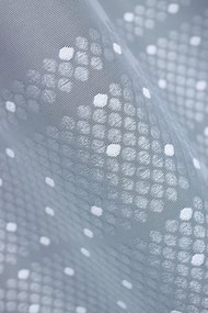 Mg Függöny jacquard 33786 Fehér 350x160cm kész M szalaggal