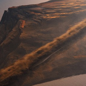 A Mount Taranaki visszaverődése, Új-Zéland (120x50 cm)