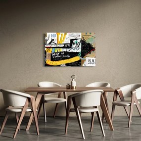 Festmény - Graffiti (90x60 cm)