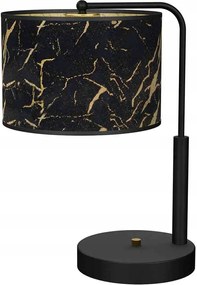 Asztali lámpa Senso Black/Gold 1xE27