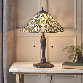 Endon DAUPHINE 64055 Asztali lámpa 2x60W/E27 IP20