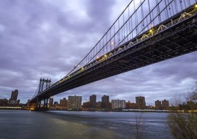 Poszter 84,1x59,4cm Manhattan hĂd Ă©s New York panorĂĄma 3, Assaf Frank