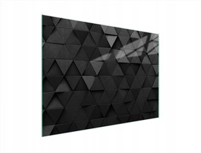 Üveg Vágódeszka 40x30 Fekete Edzett Üveg