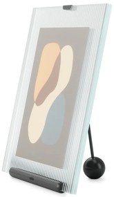 Fekete üveg álló képkeret 19x23 cm Flute – Umbra