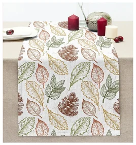 Asztali futó 40x130 cm Leaves Mix – Mila Home