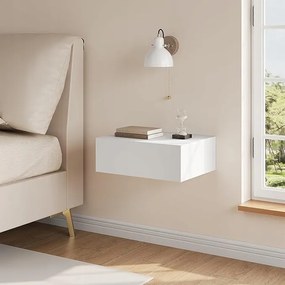 2X Éjjeli asztal akasztós Fehér, Voltu 40 x 30 x 14 cm/ W08