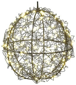 LED karácsonyi dekoráció, 200 LED, 230 V, átm. 20 cm