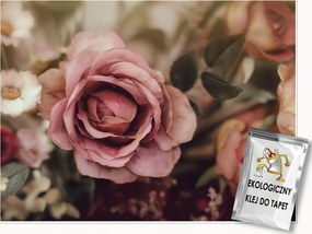 Fotótapéta Virágok Rózsák Természet Hálószoba Nappali Tapéta Flizelina 200x140