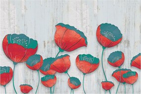 Kép - Pipacsok - kerozin (90x60 cm)