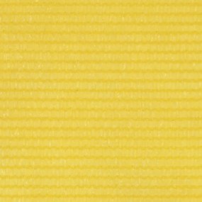sárga HDPE erkélytakaró 120 x 600 cm