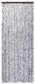 barna és bézs zsenília rovarfüggöny 90 x 220 cm