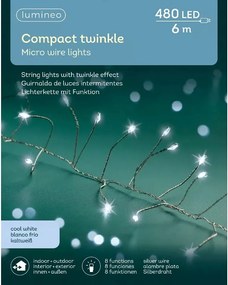 Lámpák micro 480led kültéri fehér hideg világos 6