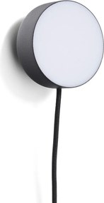 Fekete fém LED spotlámpa ø 8,5 cm Orey – Kave Home