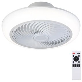 Brilagi-LED állítható fényű ventilátoros lámpa LED/30W/230V 3000-6500K fehér+DO