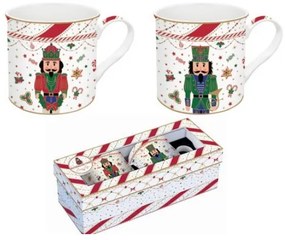 R2S.178NTWI Porcelán bögreszett 2db-os, 300ml, dobozban, Nutcracker Twist