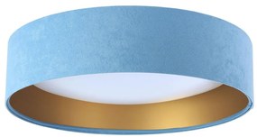 LED mennyezeti lámpa GALAXY 1xLED/24W/230V kék/arany