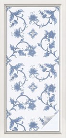 Öntapadós szélvédő furnér Adatvédelem Virágos dísz 50x116